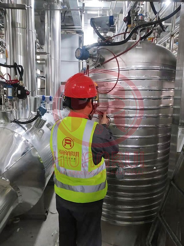 Il sistema di riscaldamento a tracciamento Huanrui aiuta Nanda Optoelectronics a produrre gas speciali chiave