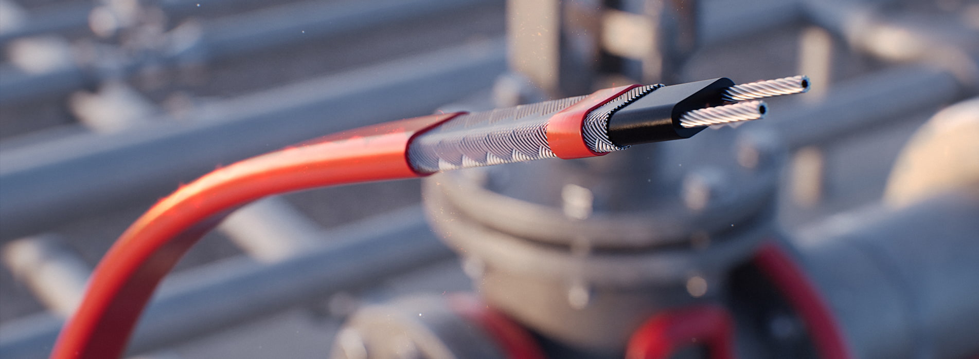 Riscaldamento industriale a tracciamento