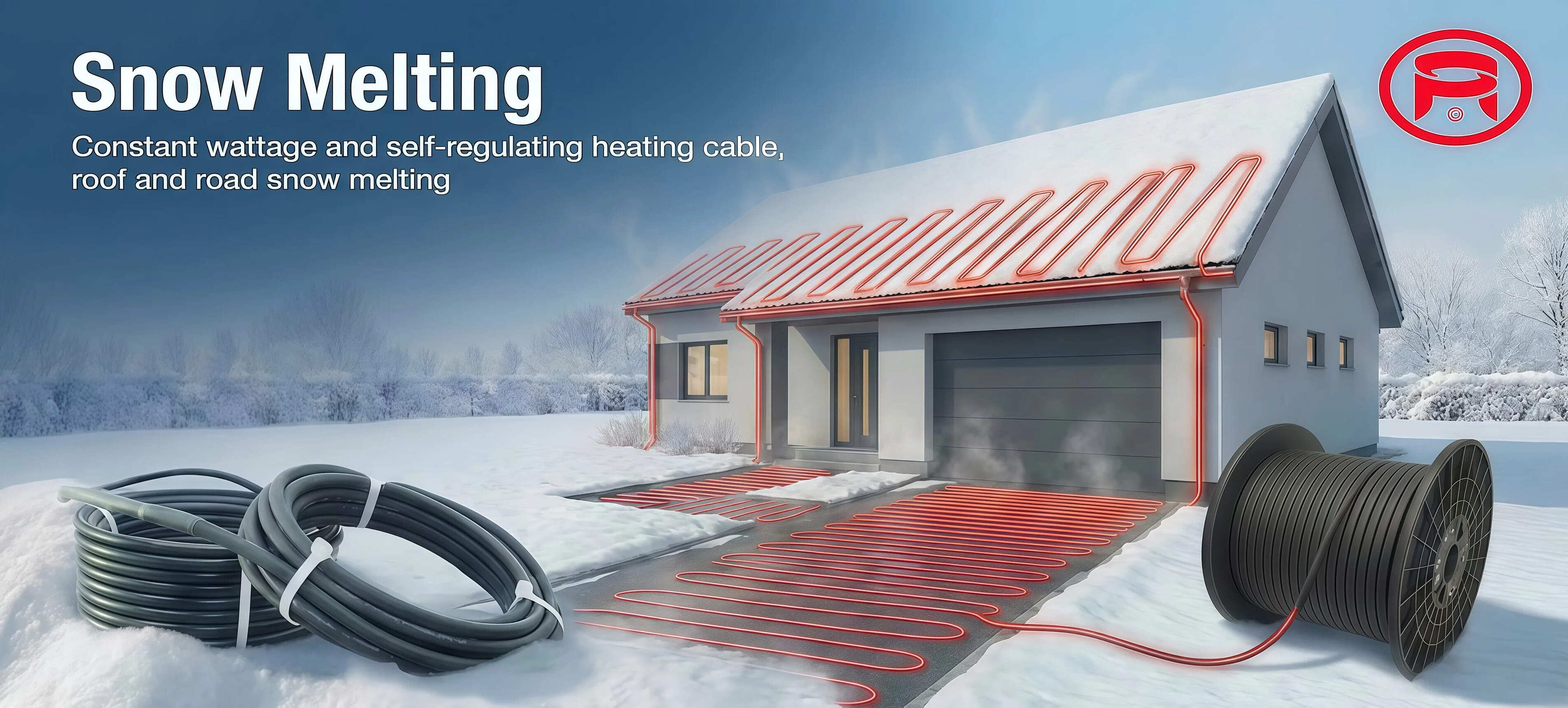 Sbrinamento di tetti e grondaie