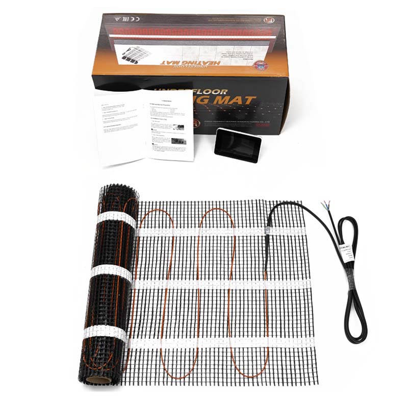 Tappetino riscaldante sottopiastrella a doppio conduttore