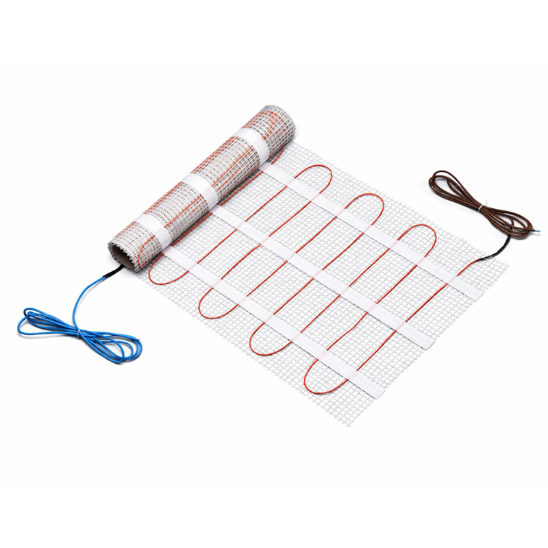 Tappetino riscaldante monoconduttore personalizzato per installazione sotto le piastrelle